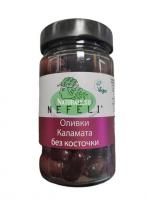 Оливки Каламата без косточки, 295гр., Греция